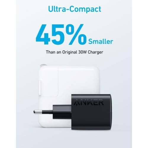 Ładowarka sieciowa 323 33W 1xUSB-A 1xUSB-C czarna-10634551