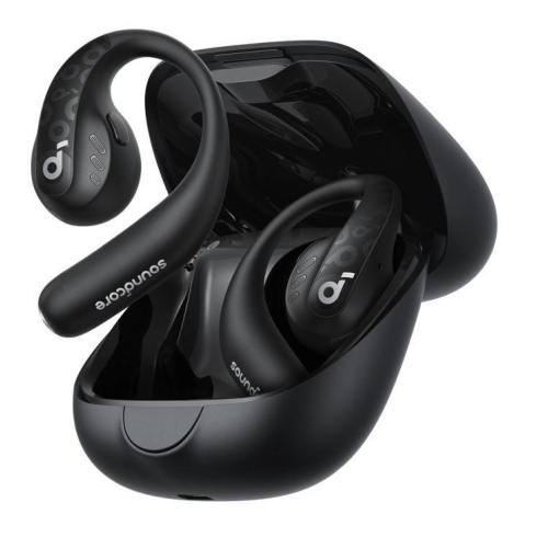 Słuchawki nauszne Soundcore AeroFit Pro Czarne-10634715