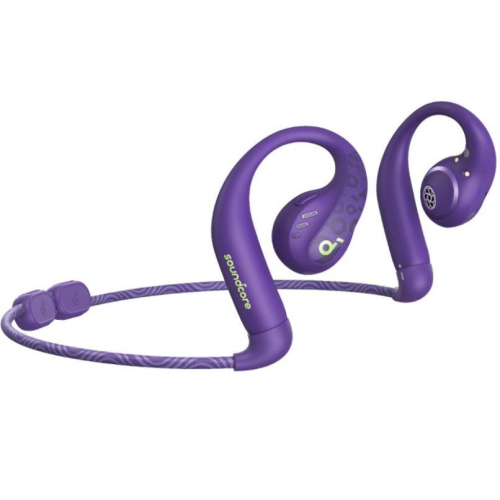 Słuchawki nauszne Soundcore AeroFit Pro fioletowe-10634746