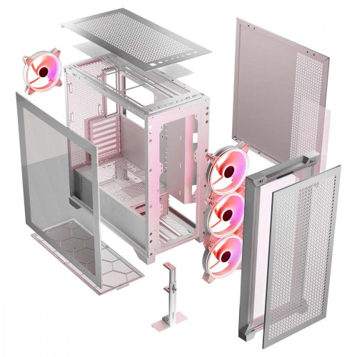 Obudowa Volcano Expanse T ARGB Biała-10634931