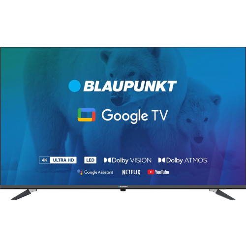 TV 55" Blaupunkt 55UBG6000S 4K Ultra HD LED, GoogleTV, Dolby Atmos, WiFi 2,4-5GHz, BT, czarny-10646049