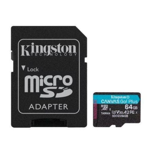 Karta pamięci microSD 64GB Canvas Go Plus 170/70MB/s Adapter-1067870