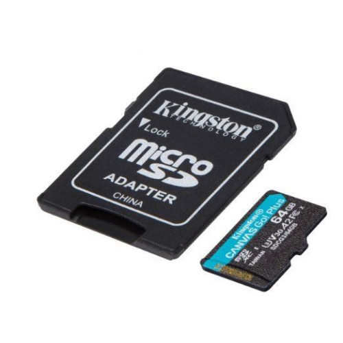 Karta pamięci microSD 64GB Canvas Go Plus 170/70MB/s Adapter-1067871