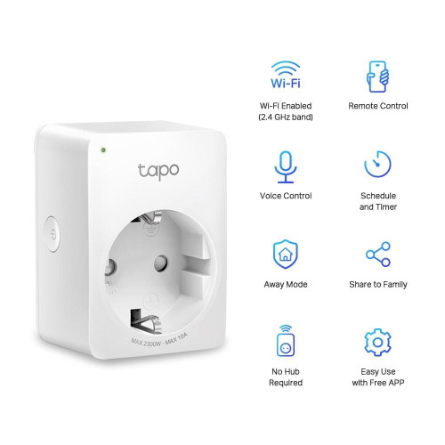 Kontroler Tapo P100(1-pack) Smart Plug WiFi-1067998