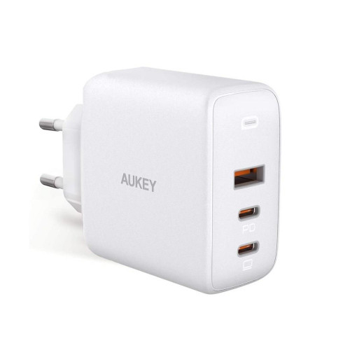 AUEKY PA-B6S WHITE OMNIA MIX GAN USB-C 90W PD 3.0-10692072