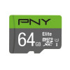 Karta pamięci MicroSDXC Elite 64GB P-SDUX64U185GW-GE -1071349