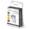 Ładowarka samochodowa do smartfona SAVIO Quick Charge 3.0 SA-06/W (2400 mA, 3000 mA; USB)-1074856