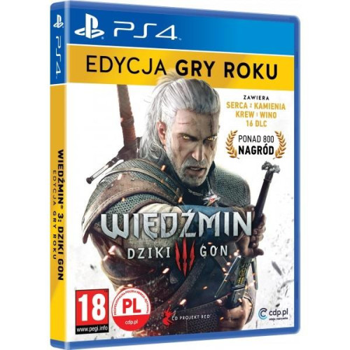 Gra PS4 Wiedźmin 3 Dziki Gon Edycja Gry Roku-1071771