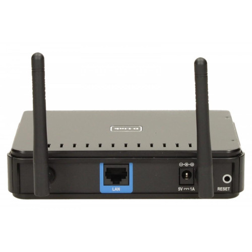 DAP-1360 punkt dostępu WiFi N300 (2.4GHz) 1xLAN 2xRP-SMA (odkręcane) MIMO WDS-1077890