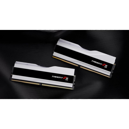 G.SKILL TRIDENT Z5 RGB DDR5 2X32GB 6400MHZ CL32 XMP3 WHITE F5-6400J3239G32GX2-TZ5RW-10784927