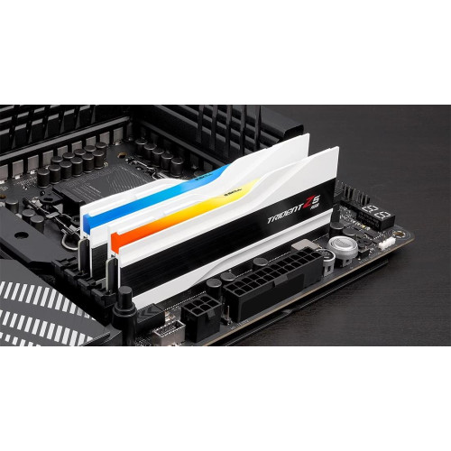 G.SKILL TRIDENT Z5 RGB DDR5 2X48GB 6400MHZ CL32 XMP3 WHITE F5-6400J3239F48GX2-TZ5RW-10784966