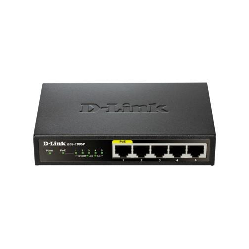 DES-1005P 5xFE PoE Metal Housing-1078529