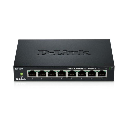 Switch 8-port 10/100 Metal Housing-1078532