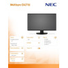 Monitor Multisync EA271U 27 UHD Czarny -1081872