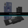 Bateria Mitsu do Dell Latitude 7390, 7490-10849307