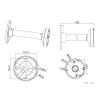 Uchwyt sufitowy do kamer DS-1271ZJ-110-10853907