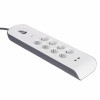 Listwa zasilająca Belkin Power Surge 8-PORT + 2xUSB-A 18W 900J 2m Grey/White-10867984