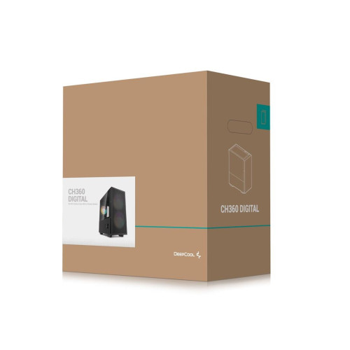 OBUDOWA DeepCool CH360 DIGITAL (R-CH360-BKAPE3D-G-1)-10812042