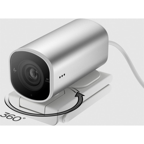 Kamera internetowa HP 960 4K Streaming Webcam USB srebrna 695J6AA-10813350