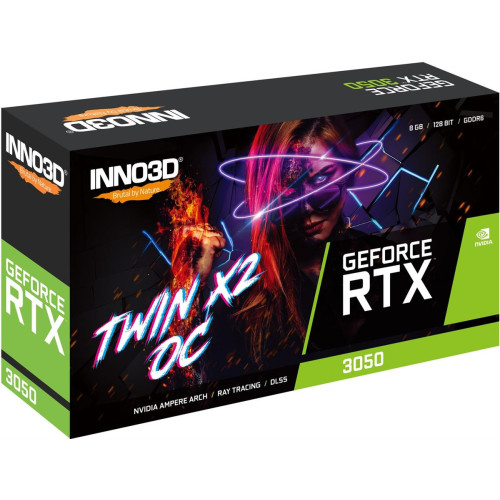 Karta graficzna INNO3D GeForce RTX 3050 TWIN X2 OC 8GB GDDR6-10816435