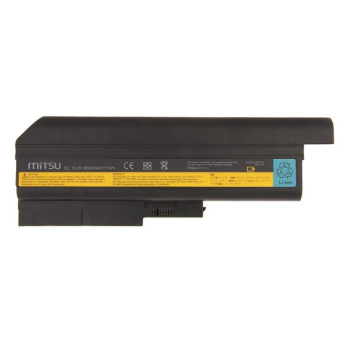 Bateria Mitsu do IBM R60, T60, T61 (6600mAh)-10844218