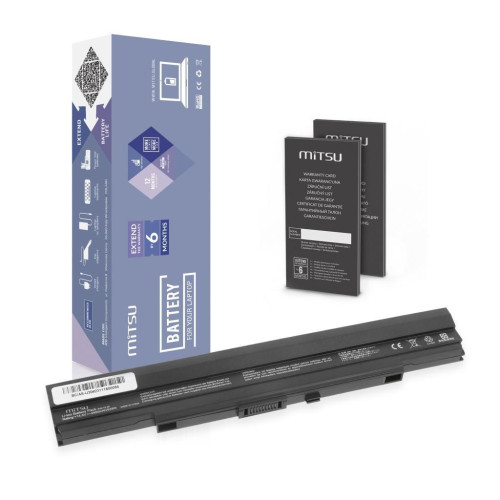 Bateria Mitsu do Asus UL30, UL50, UL80-10845110