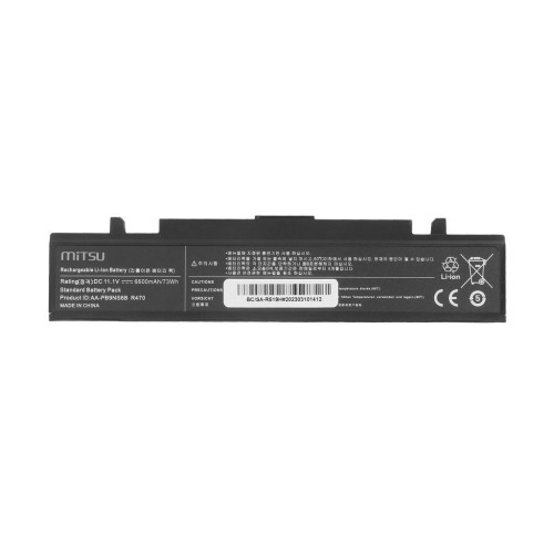 Bateria Mitsu do Samsung R460, R519 (6600mAh)-10845395