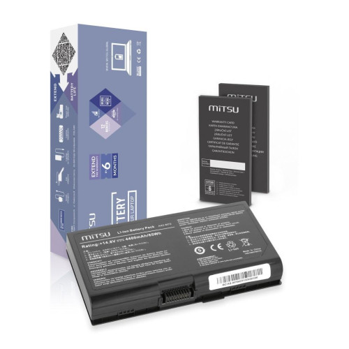 Bateria Mitsu do Asus G72, M70, N70-10845469