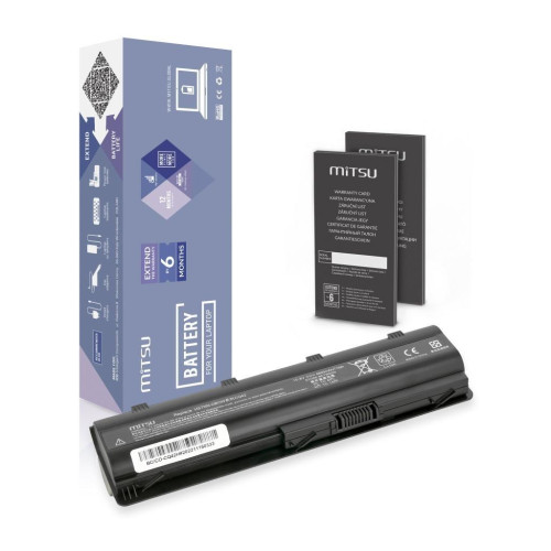 Bateria Mitsu do Compaq Presario CQ42, CQ62, CQ72 (6600mAh)-10846283