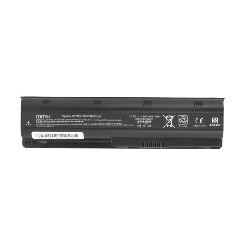Bateria Mitsu do Compaq Presario CQ42, CQ62, CQ72 (6600mAh)-10846287