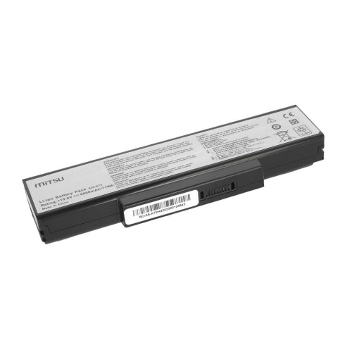 Bateria Mitsu do Asus K72, K73, N73, X77 (6600mAh)-10846290