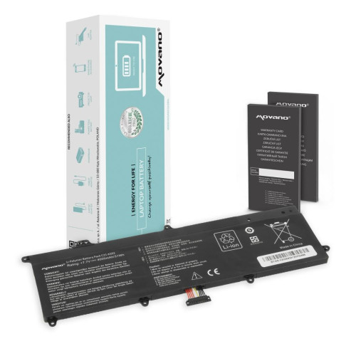 Bateria Movano do Asus VivoBook X202E-10847387