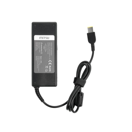 Zasilacz Mitsu 20v 4.5a (prostokątny 11.0x4.5 pin - Yoga) 90W do Lenovo-10847474