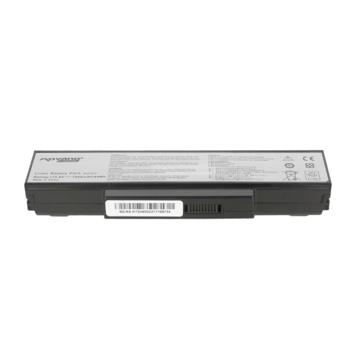 Bateria Movano Premium do Asus K72, K73, N73, X77 (7800mAh)-10848278