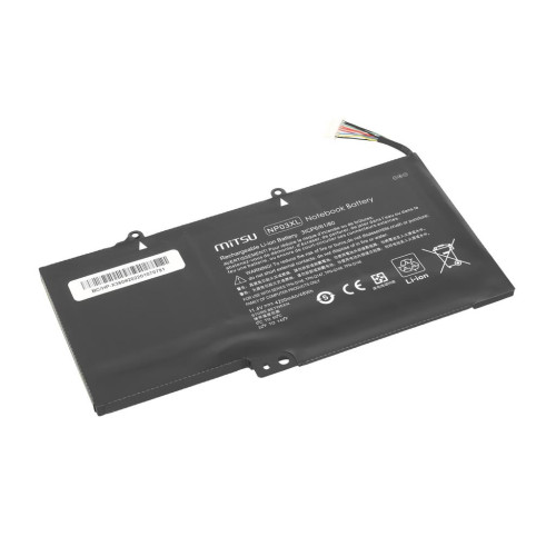 Bateria Mitsu do HP Pavilion X360 13-A, 13-B, 15-U-10848505