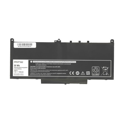 Bateria Mitsu do Dell Latitude E7270, E7470-10848629