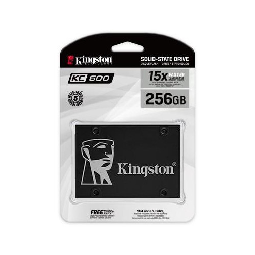 Dysk SSD KC600 SERIES 256GB SATA3 2.5' 550/500 MB/s-1084912