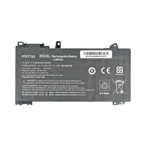Bateria Mitsu do HP 430 G6, 450 G6-10849213
