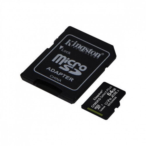 Karta pamięci microSD 64GB Canvas Select Plus 100MB/s Adapter -1084928