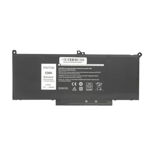 Bateria Mitsu do Dell Latitude 7390, 7490-10849311