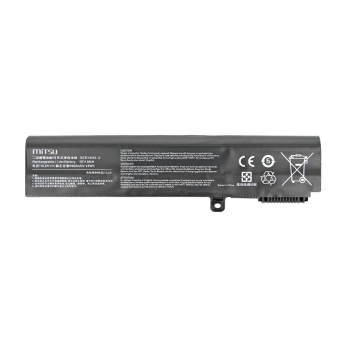 Bateria Mitsu do MSI GE72, GL72-10849353