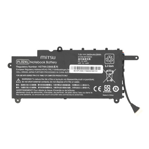 Bateria Mitsu do HP Pavilion X360 11-N-10849740