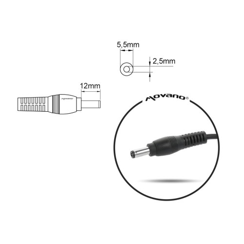 Zasilacz Mitsu 15.6v 8a (5.5x2.5) 125W do Panasonic-10850125