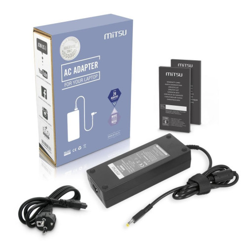 Zasilacz Mitsu 20v 6.75a (prostokątny 11.0x4.5 pin - Yoga) 135W do Lenovo-10850148