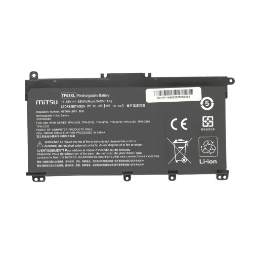 Bateria Mitsu do HP 14-BP, Pavilion 14 15-10850343