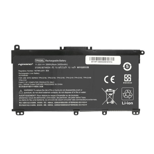 Bateria Movano do HP 14-BP, Pavilion 14 15-10850397