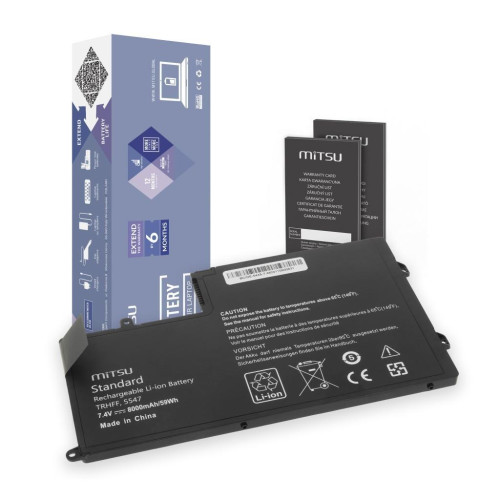 Bateria Mitsu do Dell Inspiron 15 (5542), 14 (5445) - 7.4V-10850634