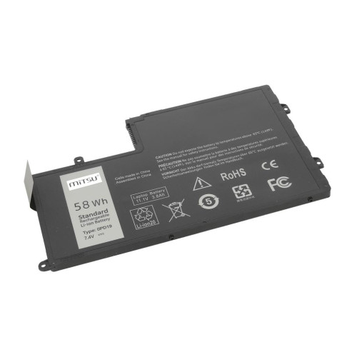 Bateria Mitsu do Dell Inspiron 15 (5542), 14 (5445) - 7.4V-10850635