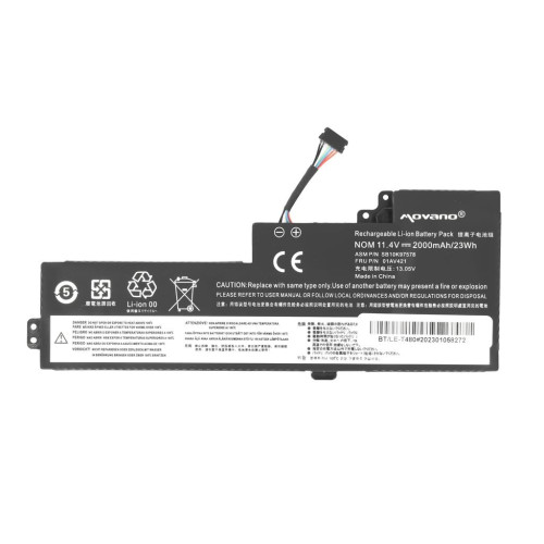 Bateria Movano do Lenovo ThinkPad T470, T480 - wewnętrzna-10851008