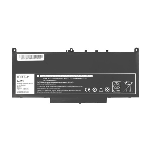 Bateria Mitsu do Dell Latitude E7270, E7470 (5800mAh)-10851234